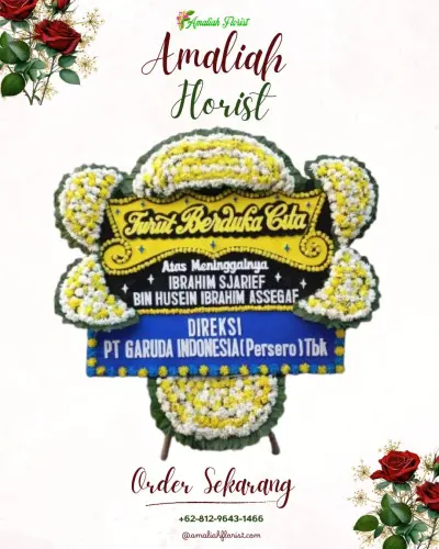Papan Bunga Duka di Kolo